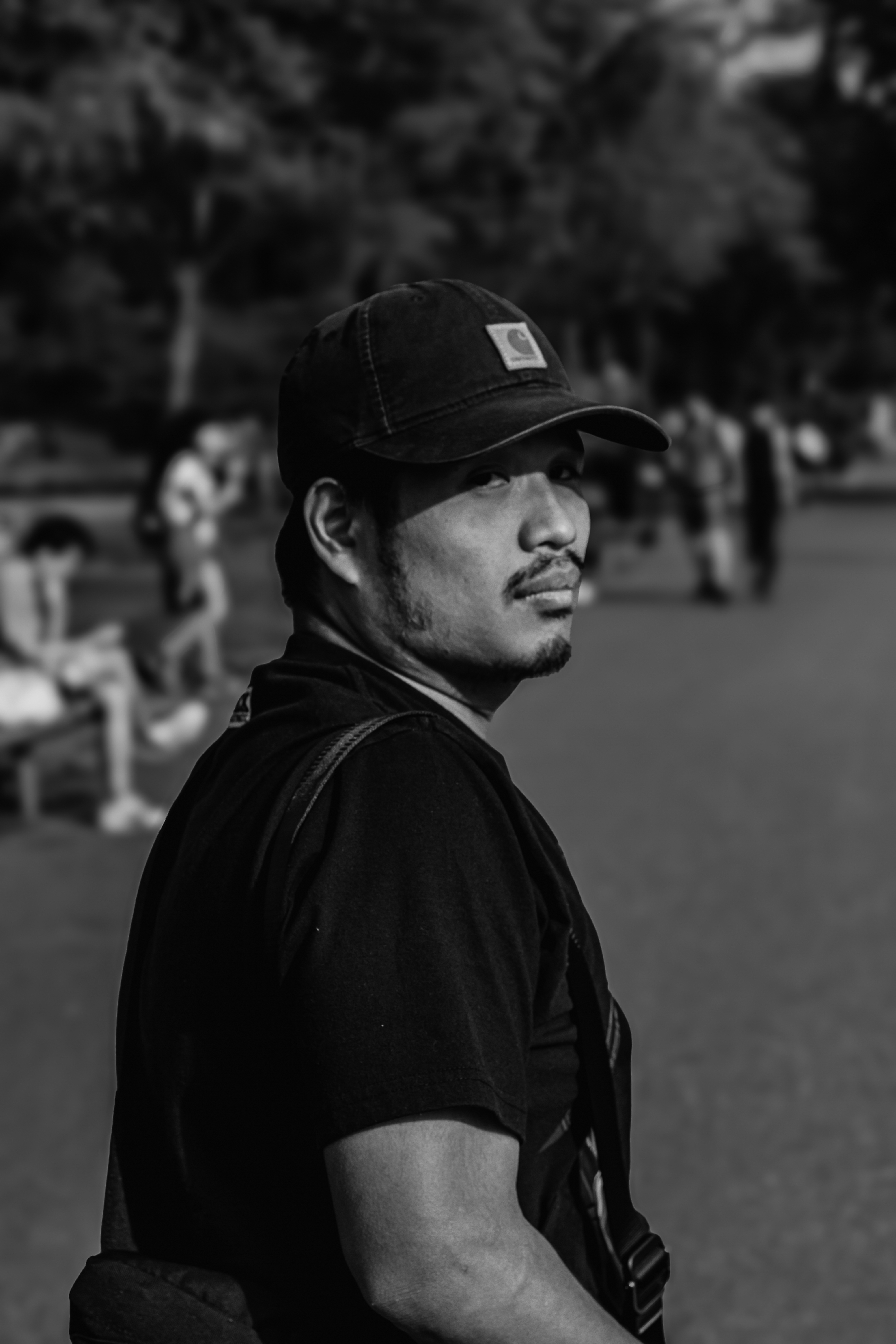 portrait of a guy with cap
